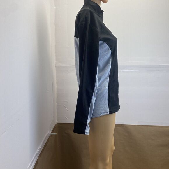 Under Armour Womens Shirt Size M Long Sleeve Fitted Black Stretch Tee Pre Owned - Picture 3 of 10